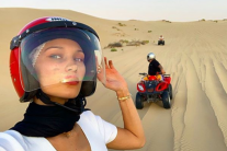 All The Pics From Bella Hadid's Abu Dhabi Desert Trip 